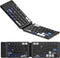 XVX WK60 Mini Folding Keyboard, Portable Bluetooth Pocket-Sized Wireless Travel Keyboard for iPad, iPhone, Tablet,