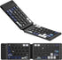 XVX WK60 Mini Folding Keyboard, Portable Bluetooth Pocket-Sized Wireless Travel Keyboard for iPad, iPhone, Tablet,