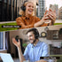 OneOdio Bluetooth Over Ear Headphones, 110 Hrs Wireless/Wired Stereo Sound, Foldable, Black