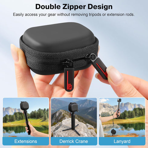 4K/ STARTRC VCR Carrying Case for gopro Hero Lit Hero Accessories Hard Shell PU Cover Protection Storage MINI Bag