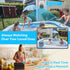 Ayla link 3MP 2K 2.4GHz 360 2-Way Security Camera Outdoor, HD Cameras for Home Security, Support WiFi, PTZ Auto