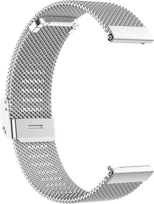 Chofit Metal Mesh Stainless Steel Loop Compatible with Fitpolo IDW15/Quican IDW15 Watch Band for Women & Men