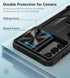 FNTCASE Rugged Protective Case for Samsung Galaxy S23 - Military Grade Drop Proof with Kickstand, Shockproof TPU Matte