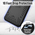 Scooch Wingmate Wallet Case for iPhone 11 with Card Holder - RFID Protection for 3 Cards - 10-Foot Drop Protection,