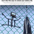 TELESIN Mevo Start Camera Fence Phone Mount, Chain Link Video Recording Accessories, Backstop Lynkspyder Clamp for
