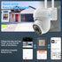 Ayla link 3MP 360Pan-Tilt 2K (2 Pack-9.8 Security Camera Outdoor, View, HD Cameras for Home Security, Color Night