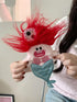 LMA Funny Mermaid Phone Case Compatible with iPhone 15 Pro, Ugly Weird Plush Case for Women Girls Cute Cases (Mermaid)