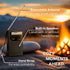 Coby Portable AM/FM Radio, Retro Pocket Radio for Indoor/Outdoor Use, Emergency-Preparedness Essential, 800-Hour