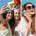 UEEBAI Silver Case for iPhone 13 Pro Max 6.7 inch, Cute Solid Color Curly Wave Shape Shockproof Soft Bumper