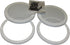 Reliable Hardware Company RH-4002-6.5-2-A White Surface Mount 6-1/2" Speaker Covers, Sold in Pairs