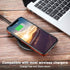LOHASIC Compatible with iPhone 12 Pro Max Case - Slim Luxury PU Leather Non-Slip Grip Rugged Bumper Shockproof Cover