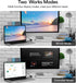 DP to VGA Adapter, Gold-Plated DisplayPort to VGA Converter, Male to Female 1080P