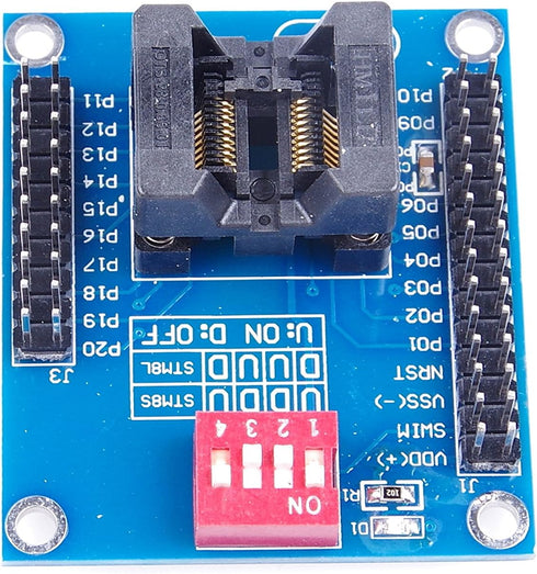 STEM8S 8L TSSOP20 Programming Block Test Station, Download Programmer, Offline Programmer Block