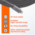 Ventev - MFi Certified iPhone Charger USB A to Apple Lightning Cable 10ft - Durable Steel Design, Lasts Up to 100x