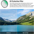 NEEWER 55mm CPL UV Lens Filter Kit, Circular Polarizer UV Protection Filter Set with Nano Coatings