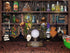 Mad Scientist Laboratory Backdrop for Kids, Halloween Magic School Background, 7X5FT (82x59inch) Decorations