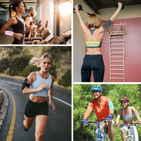 Phone Holder for Running Armband, Cell Phone Holder for iPhone 15 14 13 12 11 Pro Max Xs Xr X 8 7 6 Plus Galaxy Ultra