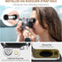 JJC Long Soft Rubber Eyecup Eyepiece for Fuji Fujifilm X Half XHalf Digital Camera, X Half Camera Eye Cup Extended