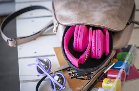PowerLocus Kids Headphones, Bluetooth Wireless Over-Ear Headphones with Microphone, Safe 85DB Volume Limited