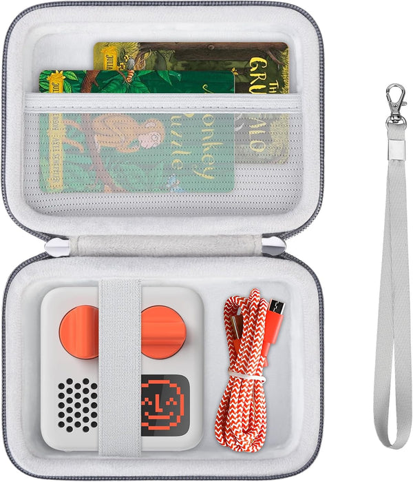 Hard Travel Case for Yoto Mini (2024 Edition) Kids Screen-Free Bluetooth Audio Player, Storage Holder Protection Case