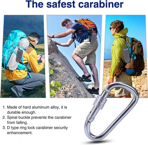 LTGEM Silicone Carrying Travel Case for JBL FLIP 5 Waterproof Portable Speaker with Extra Carabiner - Gray