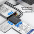 FEMORO Hard Drive Reader IDE SATA to USB 3.0 Adapter, External Data Recovery Converter Kit for IDE Drive and SATA