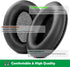 Softer Protein Leather/Memory Foam Earpads for Srhythm NC25 NC35 Headphones - Professional Replacement Cushions