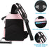 MOSISO Camera Sling Bag, Crossbody Sling Backpack for DSLR/SLR/Mirrorless with Tripod Holder & Removable Inserts, Pink