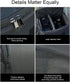 Akozon Large Capacity Water Proof Polyester Portable Mirrorless Camera Case with Detachable Shoulder Strap for Camera