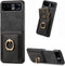 Asuwish Motorola Razr 2023 Case, Card Slot Magnetic Back Case with Ring Holder, Kickstand for Razr 40 Gen 3