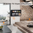 INLAND Stand(05416) 23- 55 3D +15~ -15Tilt; +90~ -90 400x400,Max 66lbs ProHT Articulating TV Wall Mount TV Full Motion
