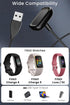 Charger for Fitbit Charge 5,Charge 6,Luxe Fitness & Wellness Tracker Charging Cable.