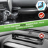 Multi-Mount Metal Road Passenger Phone Holder - Fit for 2007-2010 Jeep Wrangler JK JKU, Phone Mount Storage Tray