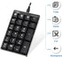 Perixx PERIPAD-303B, Backlit Mechanical Numeric Keypad, USB Office Shortcut Keys, Full Size 22 Keys