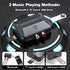 BAISHUN RCA/3.5mm 5.3, Bluetooth Receiver, NFC-Enabled AUX USB Drive/TF Card Outputs, Wireless Audio Adapter