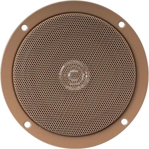 Magnadyne AS505TG 5 INCH DUAL CONE SLIMLINE SPEAKER SOLD as a PAIR (Brown color)