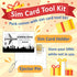 SIM2ROAM 15Days 25GB 5G/4G (25GB 15Days) Europe Data ONLY SIM Card | of LTE High Speed Prepaid Data Sim Card | Good