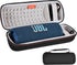 EVA Hard Case for JBL Flip 6 Flip 5, Waterproof Portable Bluetooth Speaker Storage Bag, Fits USB Cable and Charge