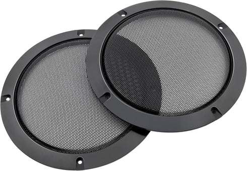 6.5 Inch Metal Mesh Round Speaker Grill Cover, Universal Decorative for Car Speaker Mounting, 8PCS Screws