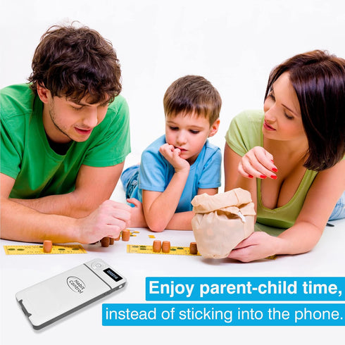 Cell Phone Lock Box with Timer for Self-Discipline, Portable Time Lock Box for iPhone and Android Smartphones