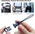 Padwa Lifestyle 4 Pcs Black Quick Release Camera Strap QD Loops Connector Adapter for Digital Cameras, Binoculars