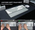 Wireless Keyboard and Mouse Combo with Wrist Rest, 2.4G Full-Sized Keyboard and Mouse, Dual-System for Computer/Laptop