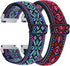 Elastic Wristbands Compatible with Embr Wave 2, Soft Breathable Nylon Loop Adjustable Quick Release Replacement Strap
