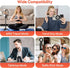 Heliora 4-in-1 2 Phone Tripod, Magnetic Mini Selfie Stick,Pocket Size Selfie Stick with Wireless Detachable Remote