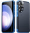 SPIDERCASE Heavy Duty Shockproof Case for Samsung Galaxy S24, Dark Blue, 12 FT Military Grade Drop Protection + 2PCS