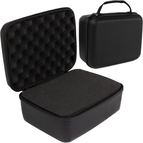 Protective Hard Case with Customizable Foam, 11 Inch Lightweight Hard Shell for Electronics, Makeup & More