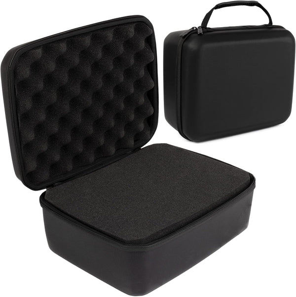 Protective Hard Case with Customizable Foam, 11 Inch Lightweight Hard Shell for Electronics, Makeup & More