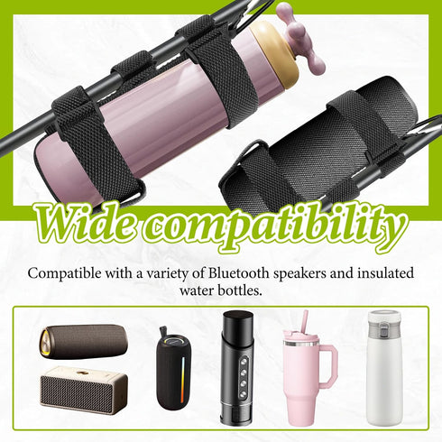 Bagentry 21.2'' 15.3''/54 39 CM x x Golf Cart Speaker Mount Strap, Portable Speaker Holder for Bike Adjustable