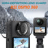 2 Pack 360 9H, JZW-Shop PC Lens Guard with Screen Protectors Compatible with DJI OSMO Action Camera, Scratch