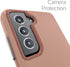 Crave Dual Guard Case for Samsung Galaxy S21 FE, Shockproof Protection Dual Layer Case - Blush